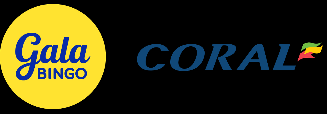 Gala BINGO and CORAL logos